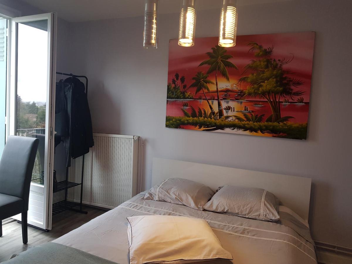 Chambres A Louer Dans Appartement Balcon - Wifi - Parking Gratuit Невер Екстер'єр фото