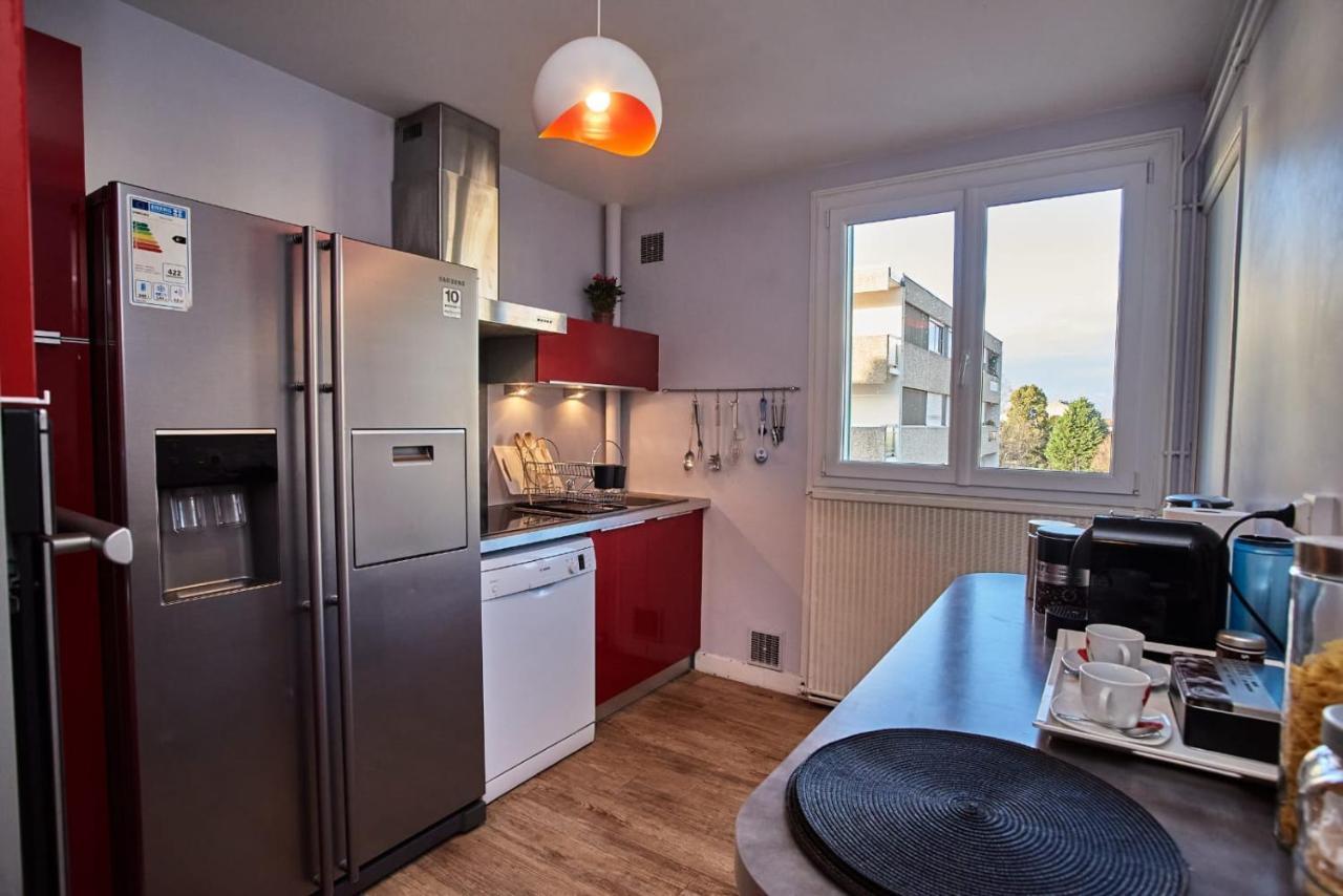 Chambres A Louer Dans Appartement Balcon - Wifi - Parking Gratuit Невер Екстер'єр фото